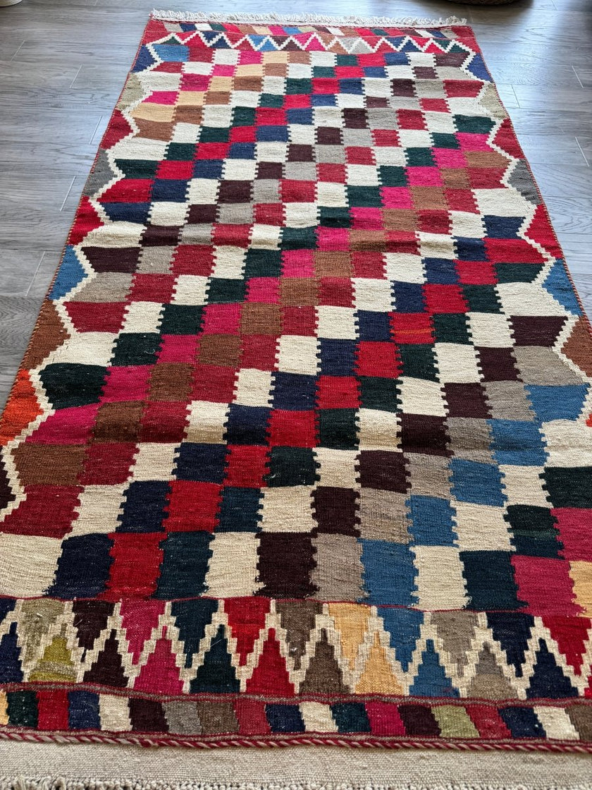 Persian Qashqai Kilim Rug |  3' 3