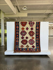 Persian Qashqai Kilim Rug | 4' 11
