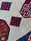 Persian Qashqai Kilim Rug | 4' 11