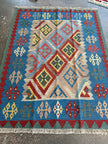 Persian Qashqai Kilim Rug | 5' 2