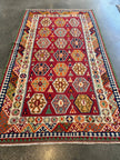 Persian Qashqai Kilim Rug |  5' 4