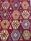 Persian Qashqai Kilim Rug |  5' 4