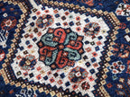 Persian Qashqai Rug | 4' x 5' 1
