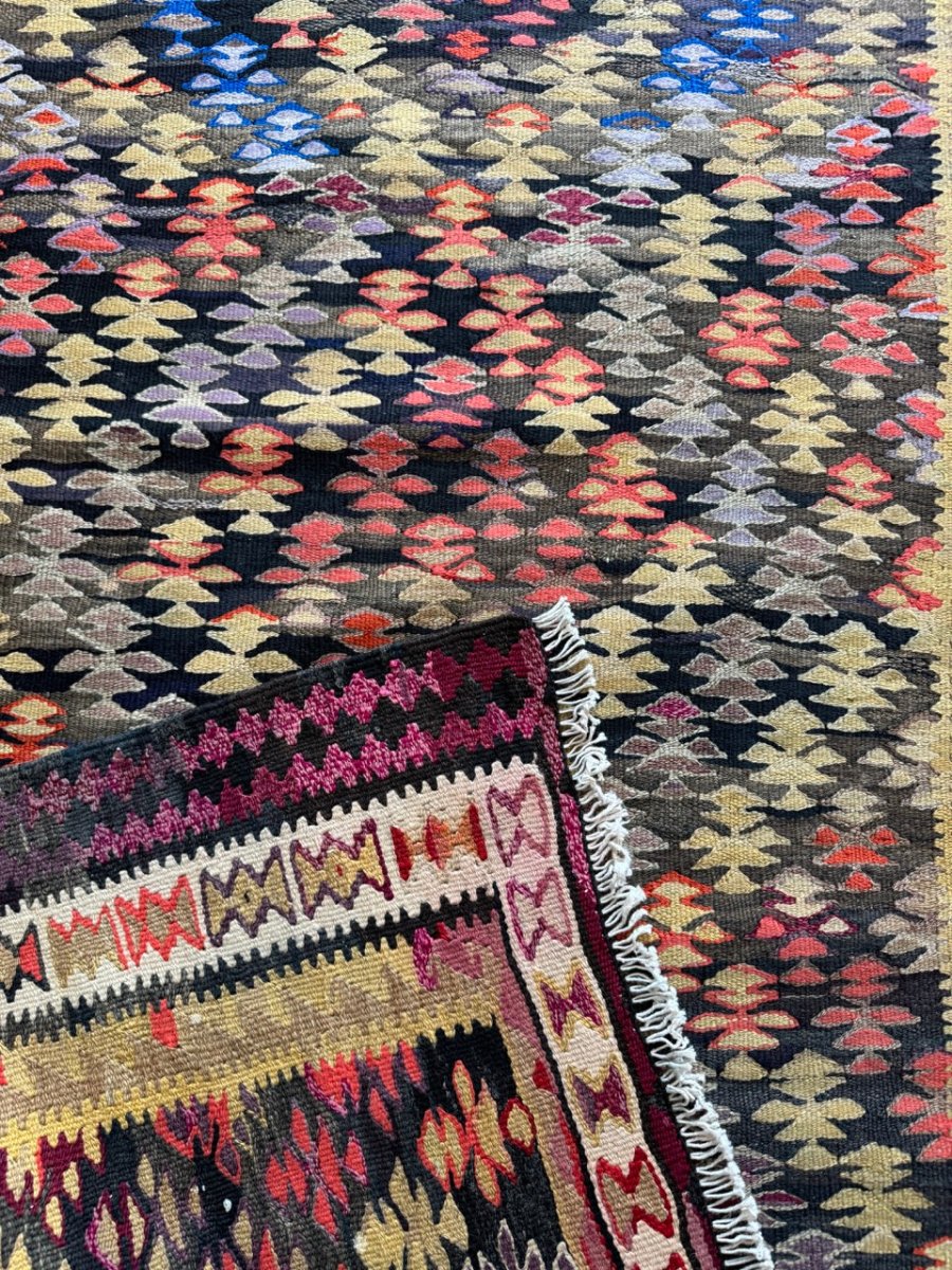 Persian Qazvin Kilim Runner |  3' 3