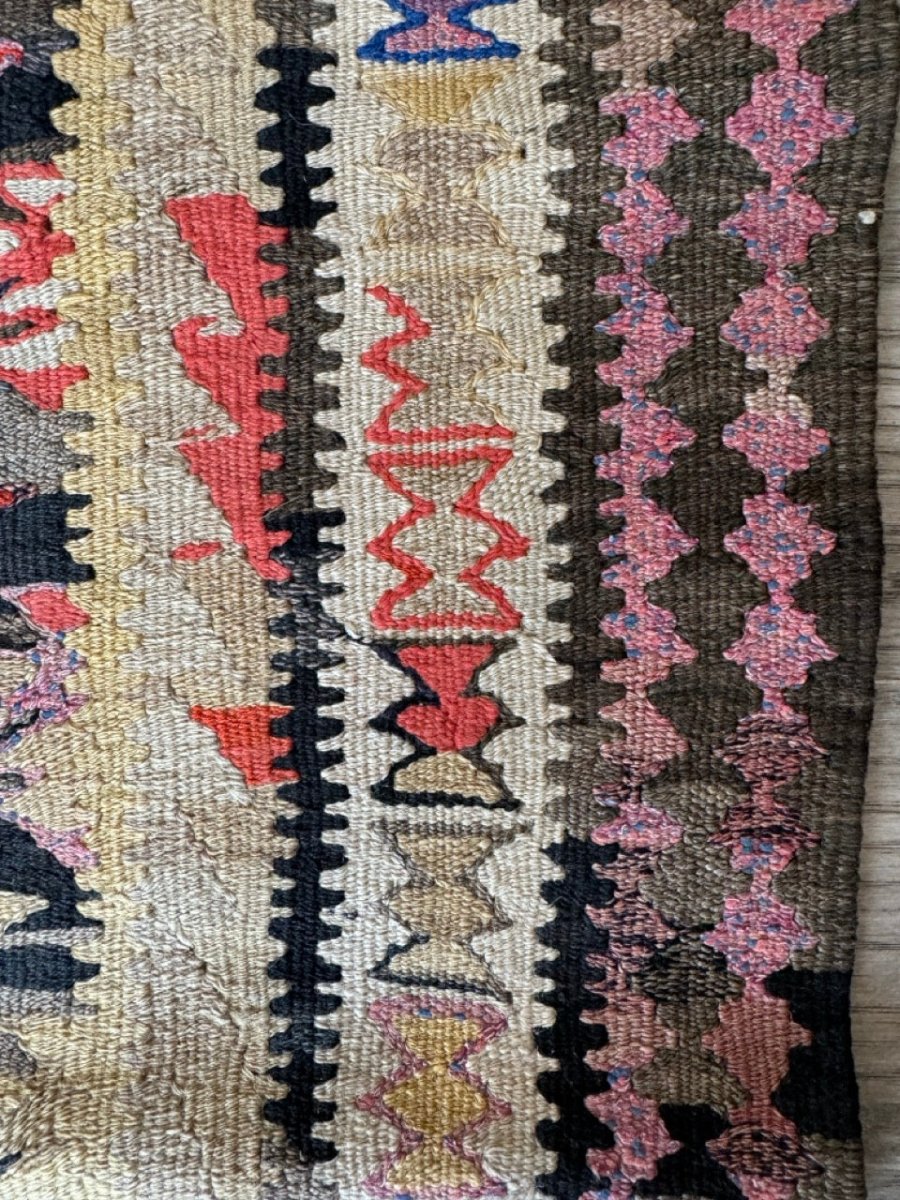 Persian Qazvin Kilim Runner |  3' 3