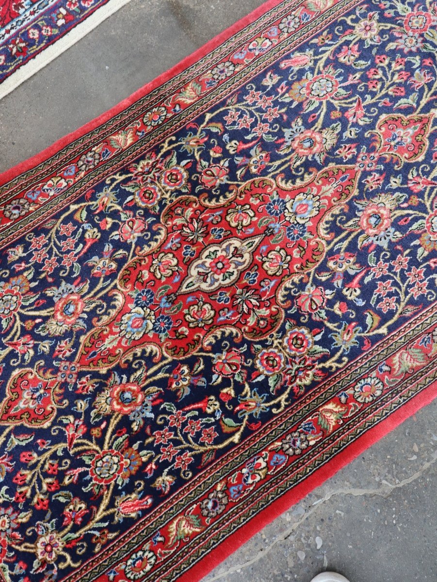 On Hold - Persian Qom Kork Wool Runner | 2' 9