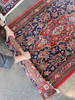On Hold - Persian Qom Kork Wool Runner | 2' 9