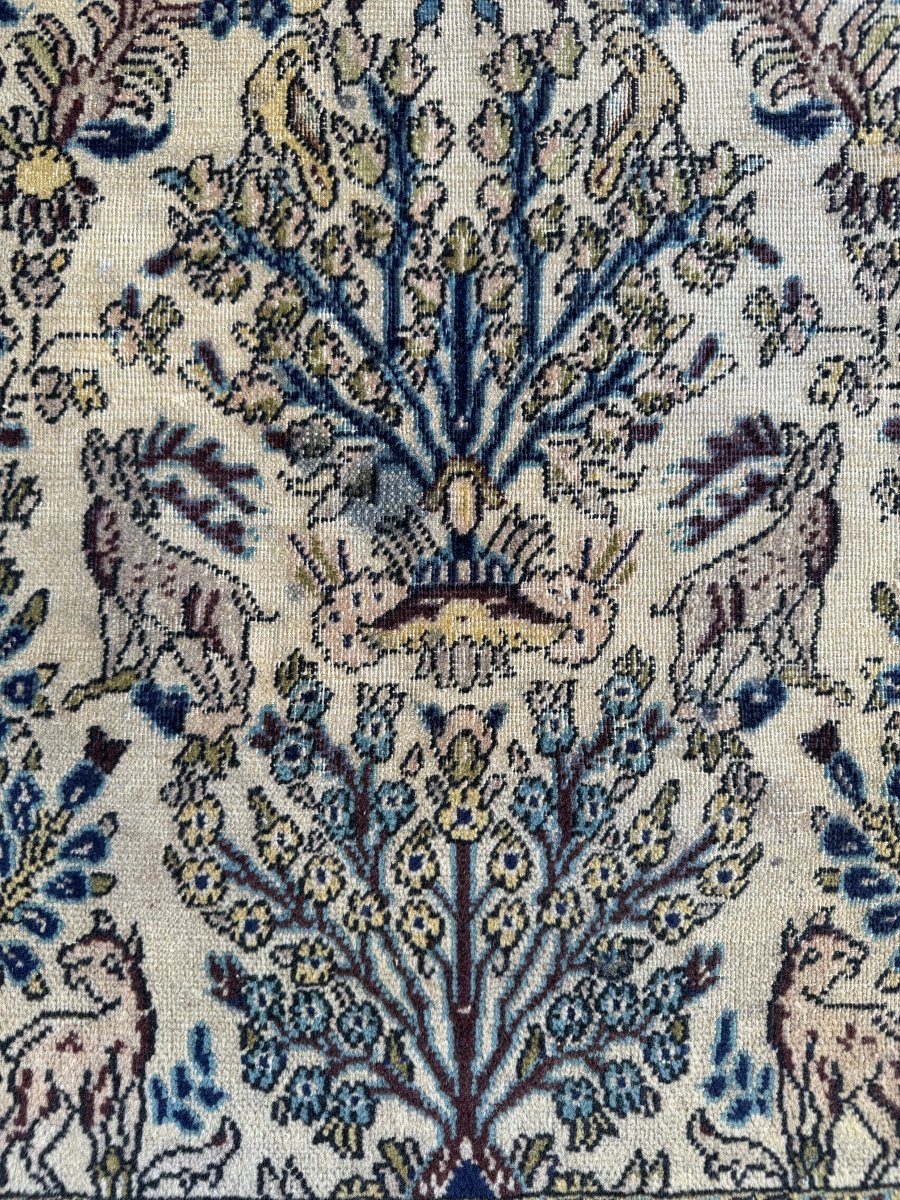 Persian Qom Rug | 3' 6