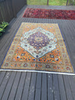 Qom Rug | 4' 10