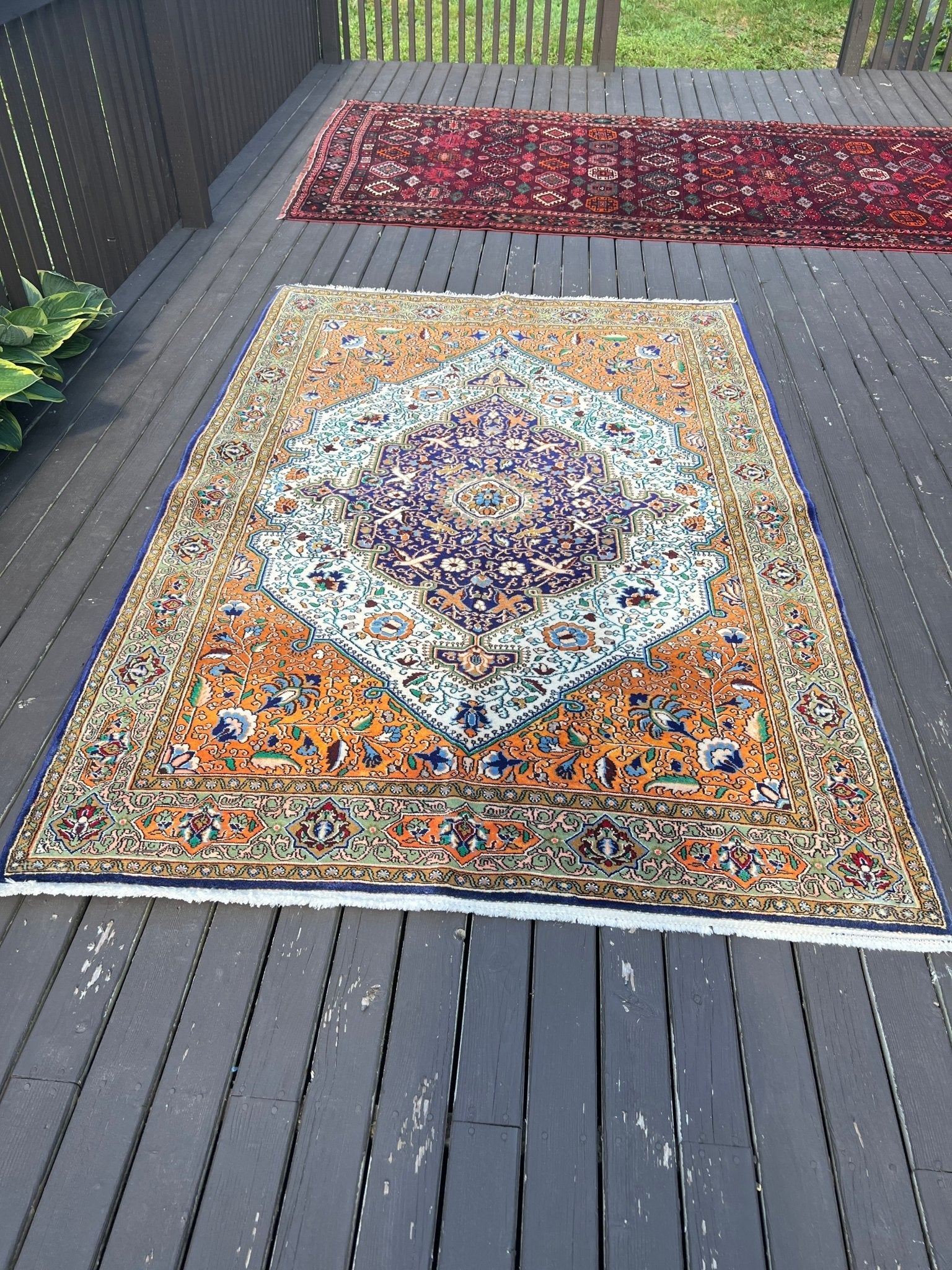 Qom Rug | 4' 10