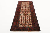 Persian Quchan Kurd Rug | 2' 10
