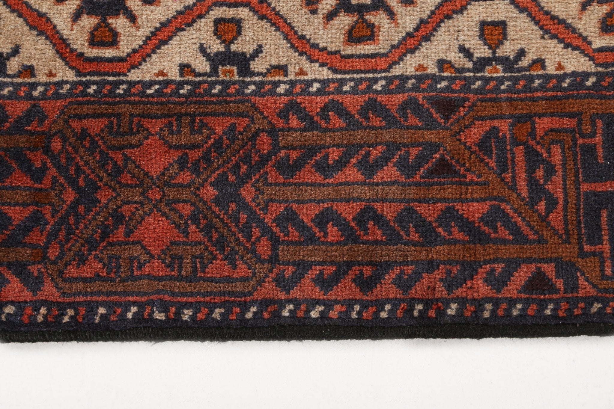 Persian Quchan Kurd Rug | 2' 10