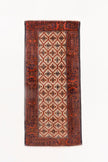 Persian Quchan Kurd Rug | 2' 10