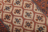 Persian Quchan Kurd Rug | 2' 10