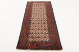 Persian Quchan Kurd Rug | 2' 10