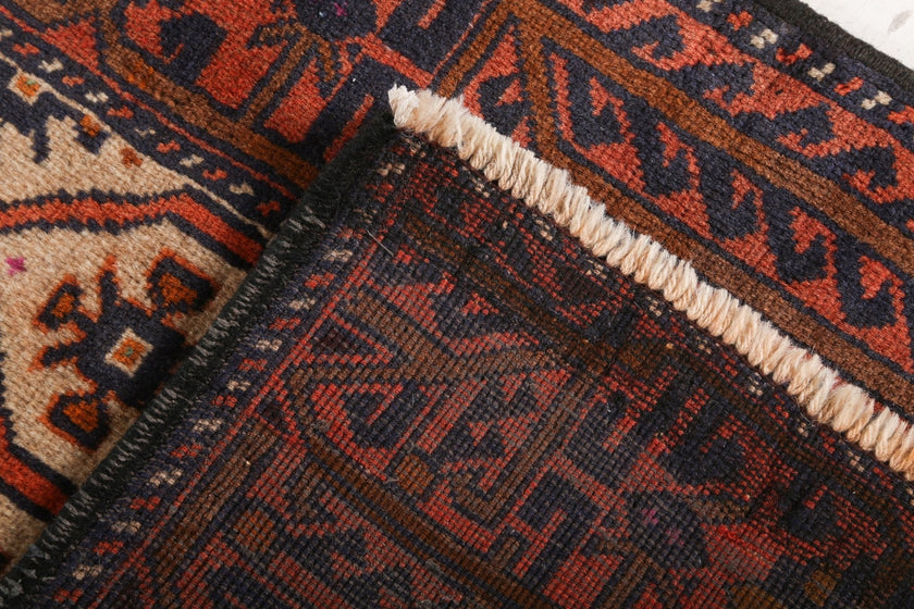 Persian Quchan Kurd Rug | 2' 10