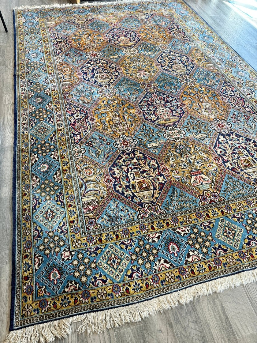 Persian Qum Rug | 7' 3
