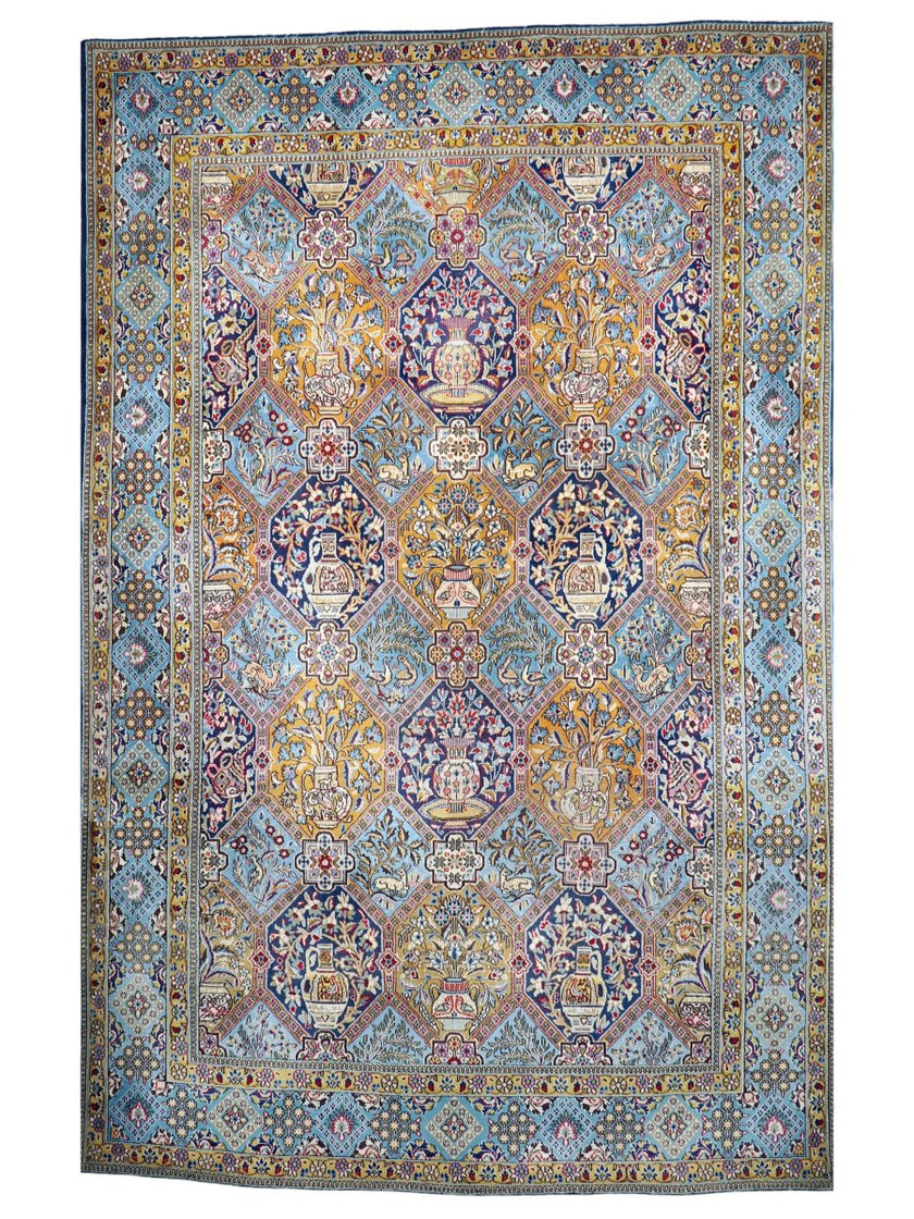 Persian Qum Rug | 7' 3