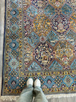 Persian Qum Rug | 7' 3