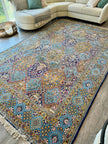 Persian Qum Rug | 7' 3