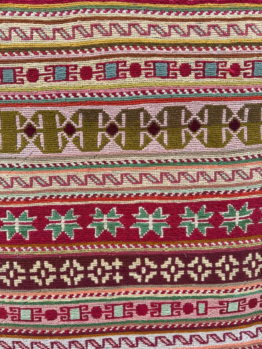 Persian Rah Rah Suzani Kilim | 4' x 6' 9