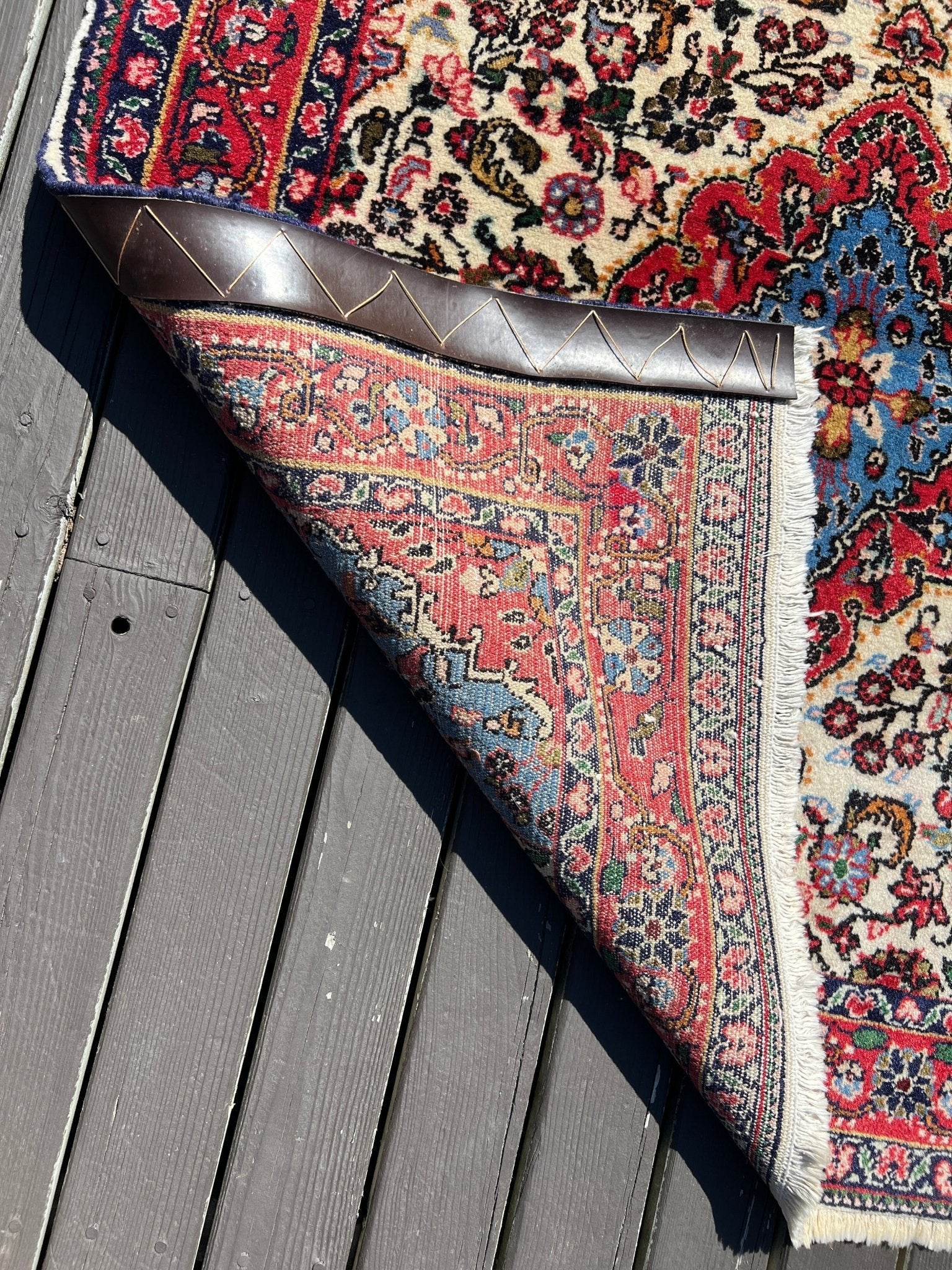 Persian Roodbar Rug | 3' 6
