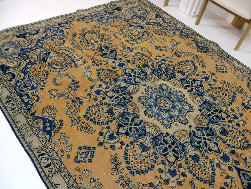 Persian Sabzevar Rug | 7' 3” x 10' 2