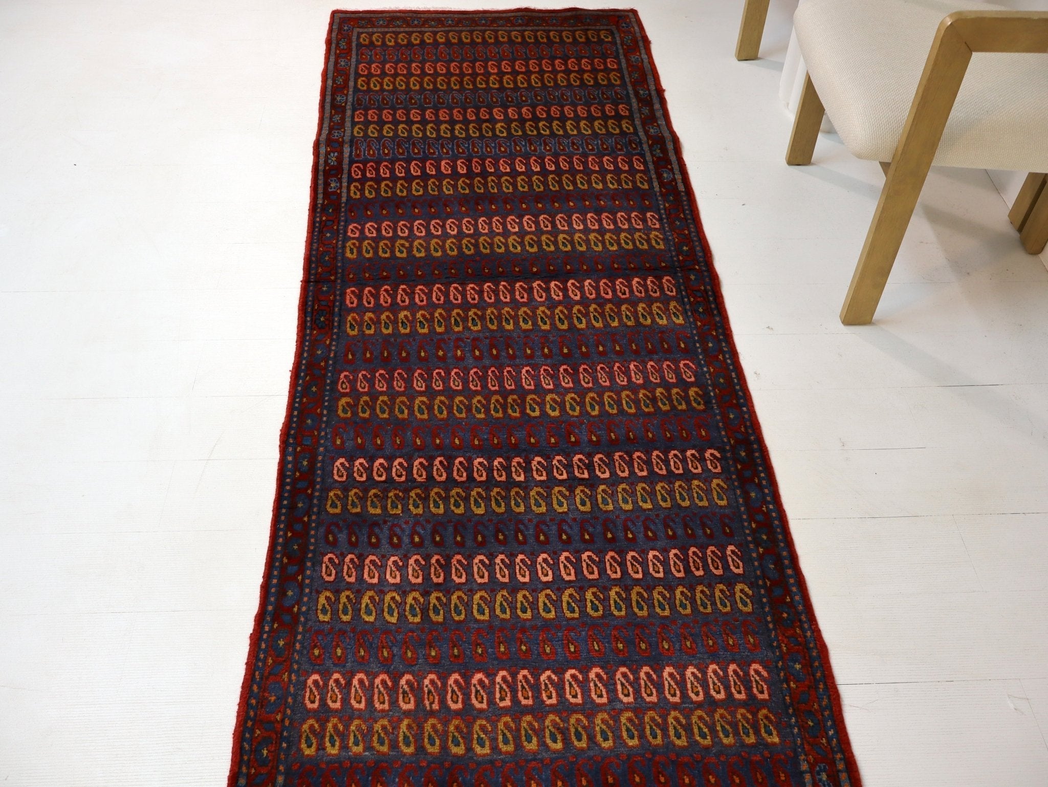 Persian Viss Runner Rug | 2' 11” x 7' 11