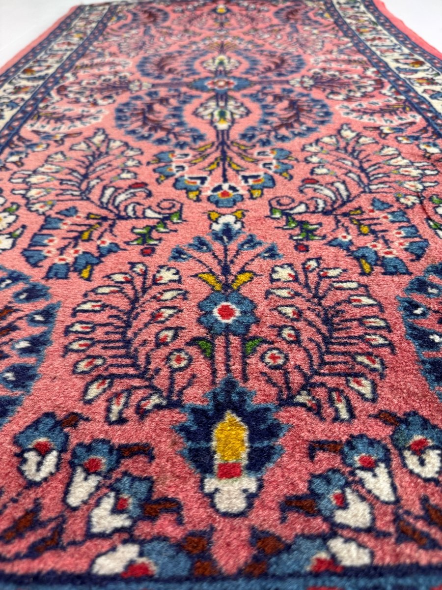 On Hold - Persian Sarouk Rug | 2' 3