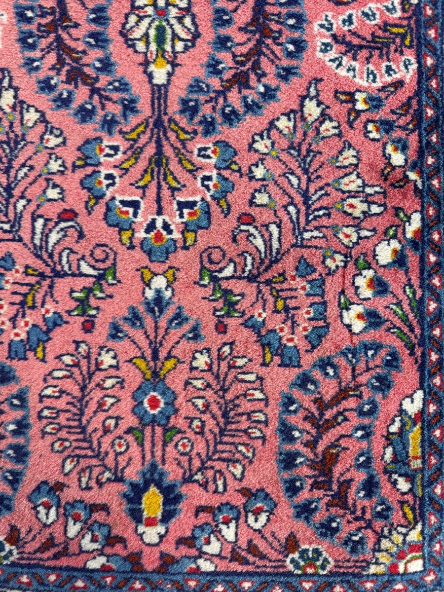 On Hold - Persian Sarouk Rug | 2' 3