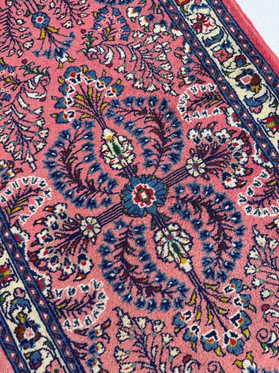 On Hold - Persian Sarouk Rug | 2' 3