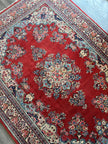 Persian Sarouk Rug | 6' 1