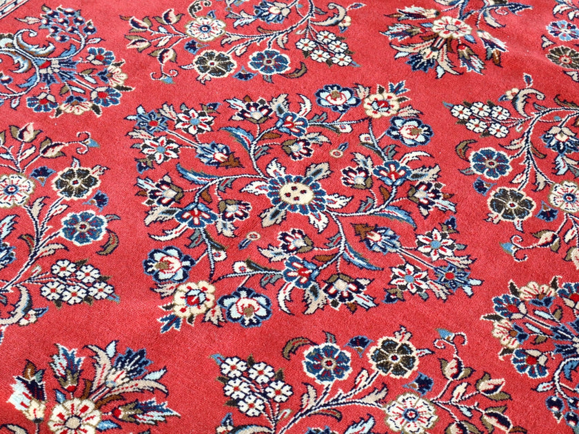 Persian Sarouk Rug | 6' 11