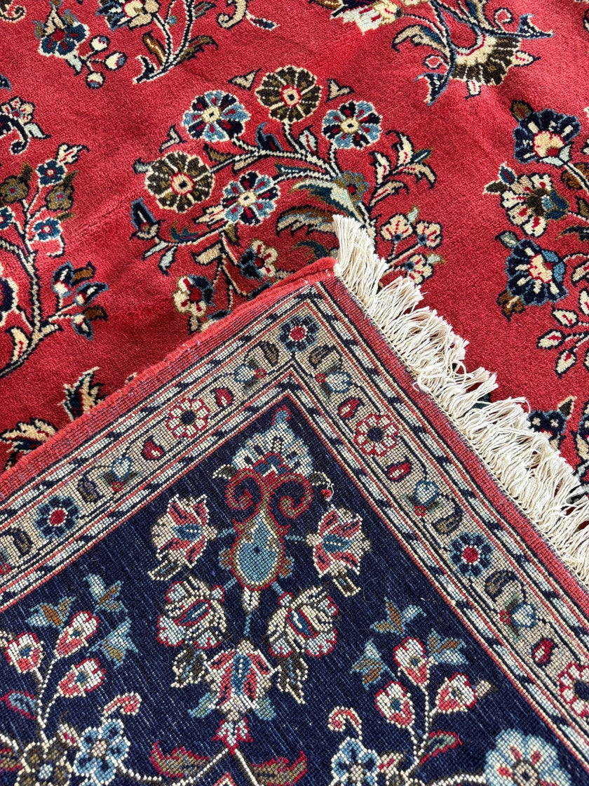 Persian Sarouk Rug | 6' 11