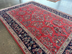 Persian Sarouk Rug | 6' 11