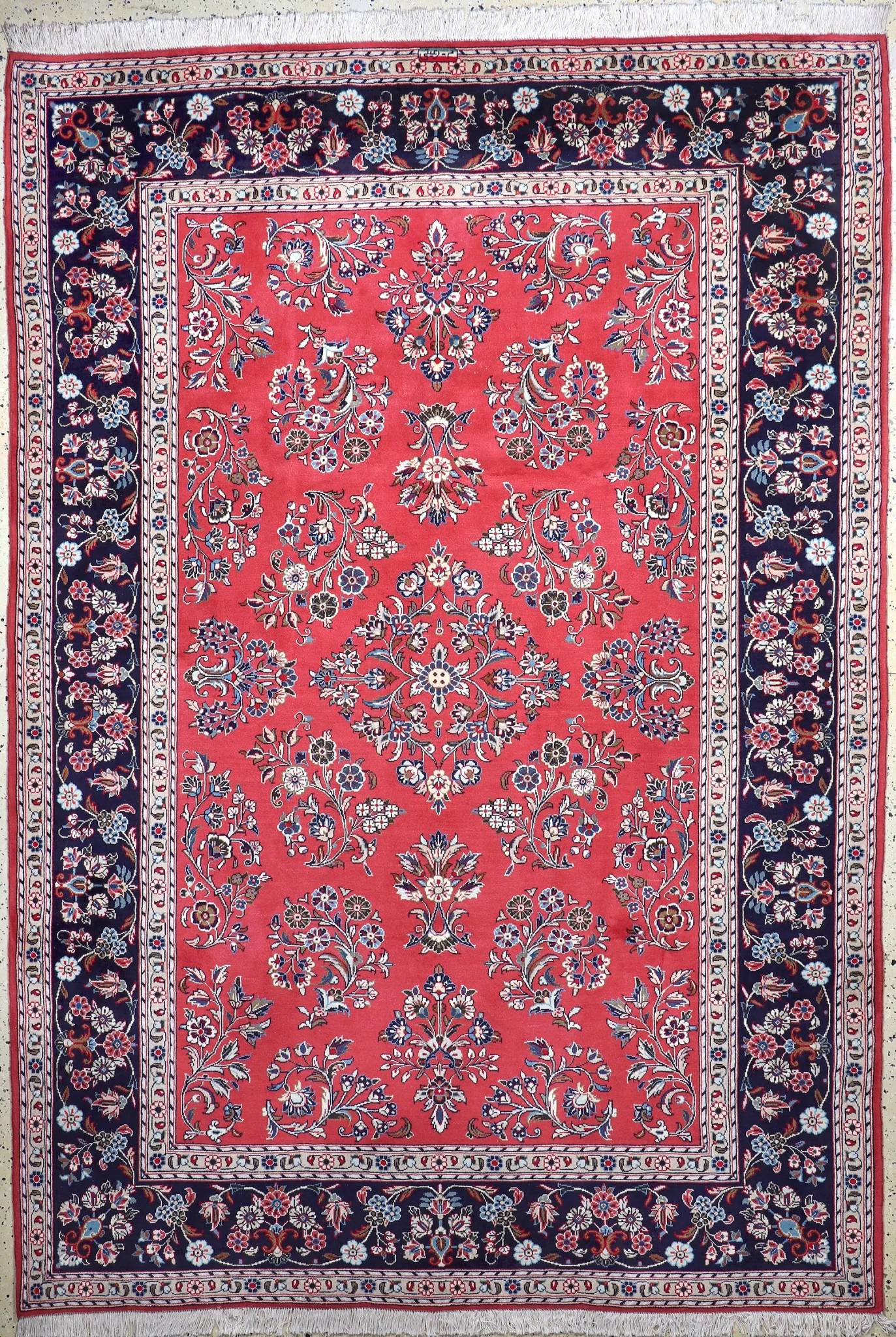Persian Sarouk Rug | 6' 11