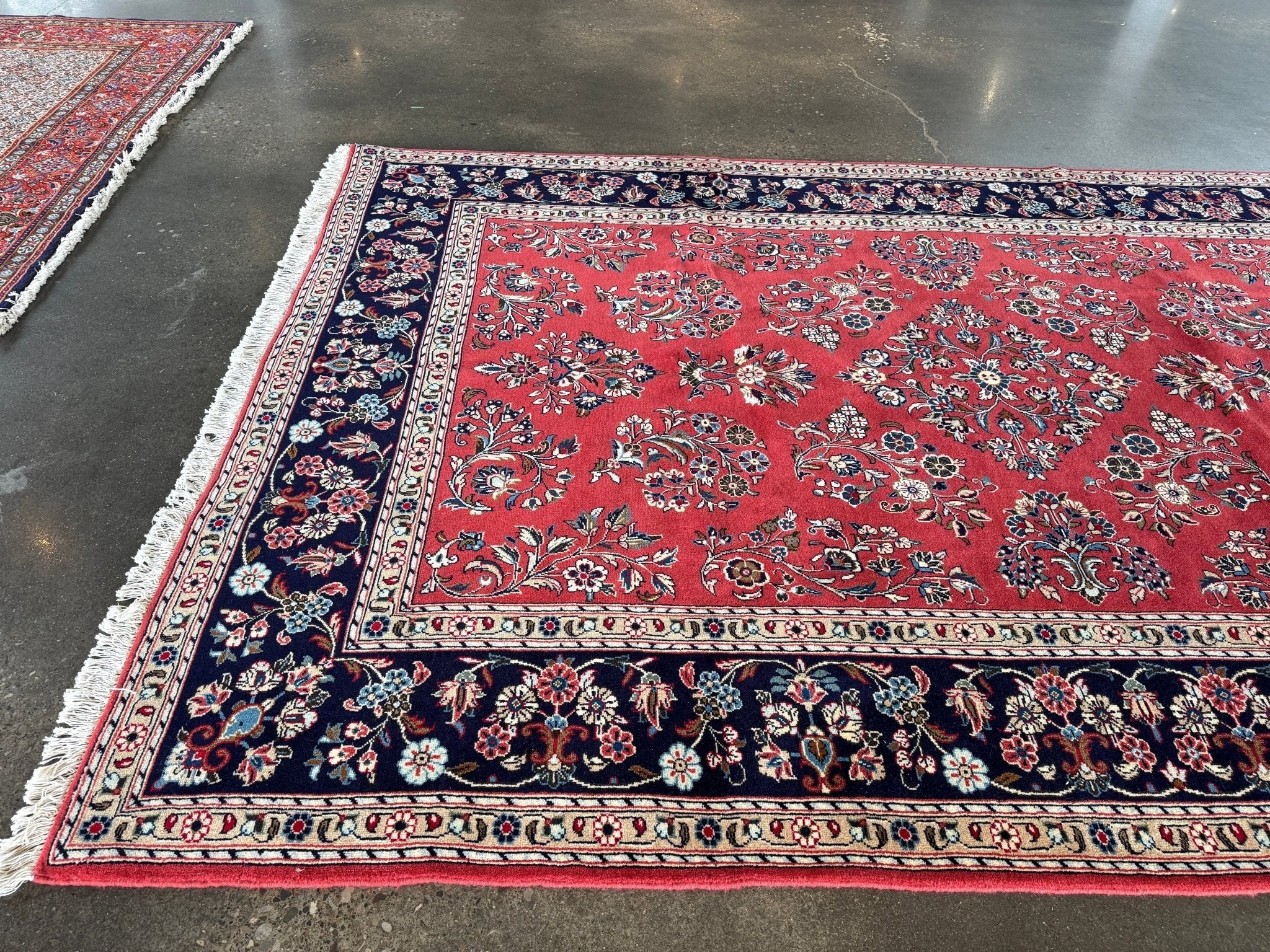 Persian Sarouk Rug | 6' 11