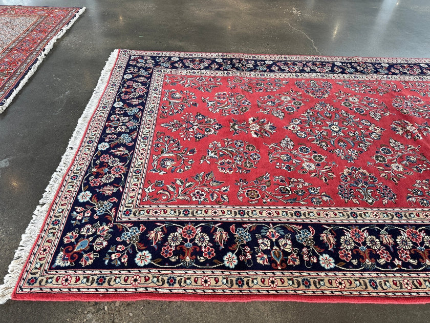 Persian Sarouk Rug | 6' 11