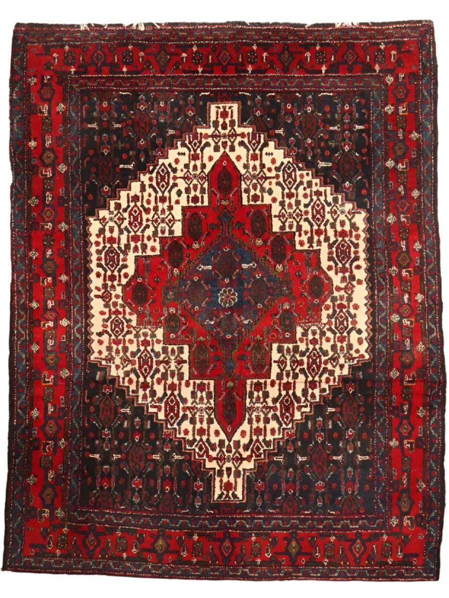 Persian Senneh Rug | 4' 2