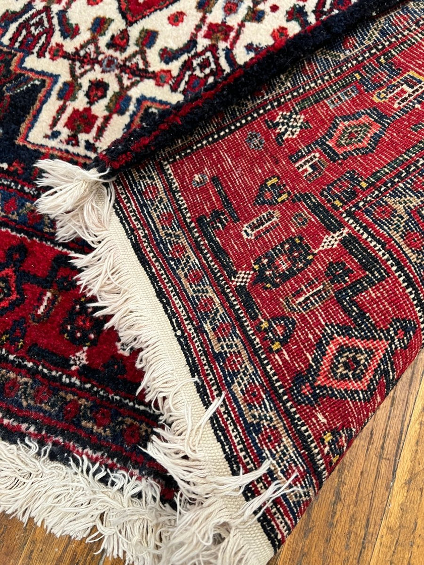Persian Senneh Rug | 4' 2