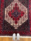 Persian Senneh Rug | 4' 2