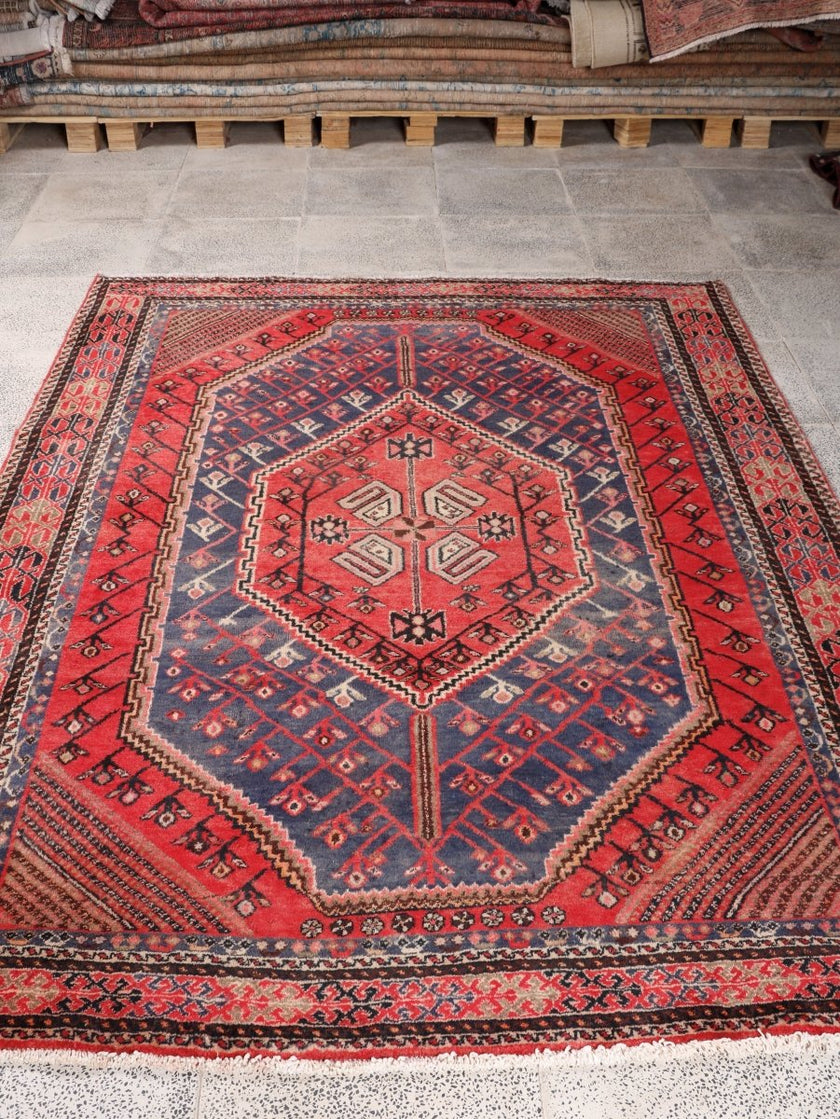 Persian Shahreh-Babak Rug | 5' 5” x 7' 3
