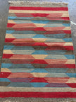 Persian Shiraz Kilim Rug | 3' x 4' 6