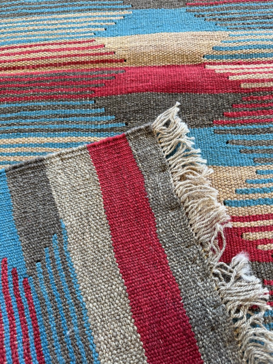 Persian Shiraz Kilim Rug | 3' x 4' 6