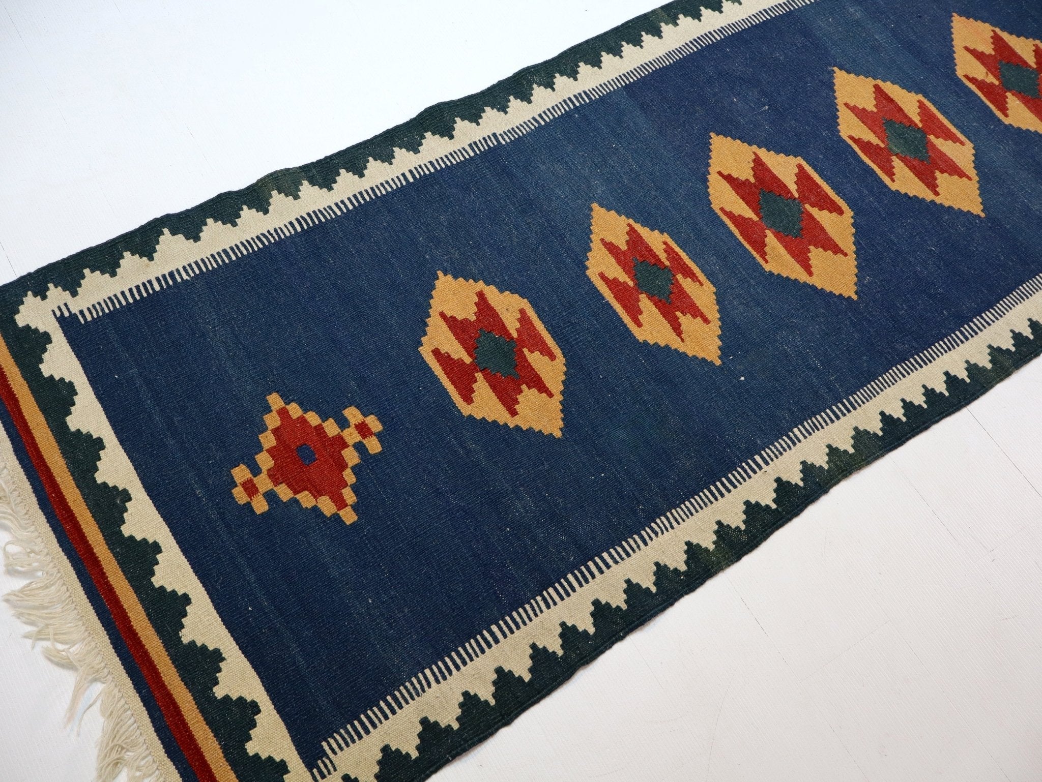 Persian Shiraz kilim Runner |  2' 8