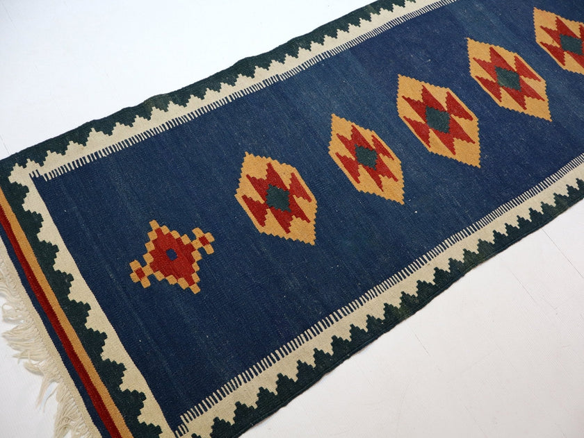 Persian Shiraz kilim Runner |  2' 8