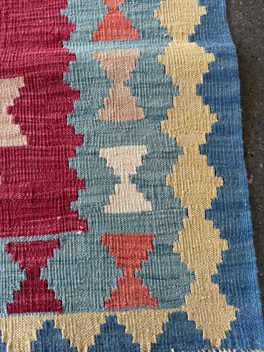 Persian Shiraz Kilim Runner Rug | 2' 10