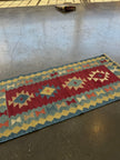 Persian Shiraz Kilim Runner Rug | 2' 10