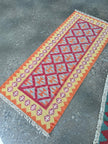 Persian Shiraz Kilim Runner Rug | 2' 9