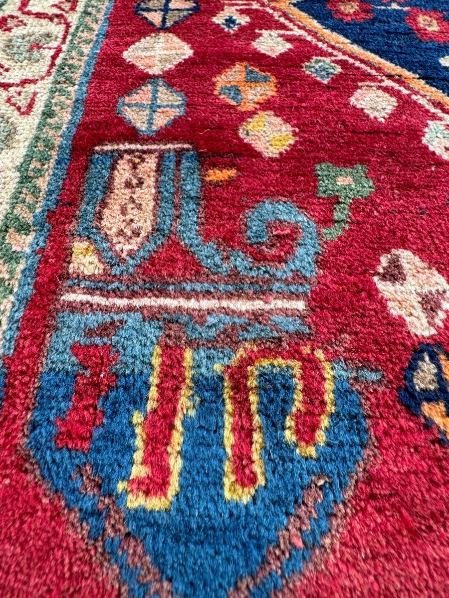 Persian Shiraz Rug | 1' 12